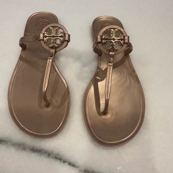 Authentic jelly Tory Burch sandals size 8 - Picture 1 of 5